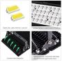 Viugreum 10 Pack 300W LED Flood Lights Outdoor, 30000 Lumen, 1800W Equivalent Daylight White 6000K 60° Beam Angle LED Spot Light, IP67 Waterproof Security Long Distance Work Lighting