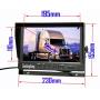 Car Backup Cameras System Build-in DVR Dash Cam,2 x HD 1080P 4Pin Front Rear View Camera ip69 IR Night Vision + 9'' IPS AHD Split Monitor with SD Record 12V~24V for RV Truck Bus Camper Vehicle