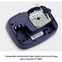 Anycolor Compatible Label Tape Replacement for Brother P-touch M-Tape M231 MK231 M-K231 Work with Brother Ptouch PT-M95 PT-90 PT70 PT-65 PT85, 0.47 Inch (12mm) x 26.2 Feet (8m), Black on White, 4-Pack