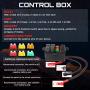 6 Gang Switch Panel Automatic Dimmable, OFFROADTOWN Universal Electronic Relay System Box Circuit Control On-Off LED Car Switch Pod Touch Switch Box for Truck Jeep Boat ATV UTV SUV Car