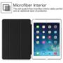 Fintie Case for iPad Mini 3/2 / 1 - Lightweight Smart Slim Shell Translucent Frosted Back Cover Protector Supports Auto Wake/Sleep for iPad Mini 1 / Mini 2 / Mini 3, Black