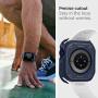 Spigen Rugged Armor Designed for Apple Watch Case for 44mm Series 6/SE/5/4 - Navy Blue