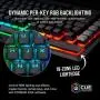 Corsair K95 RGB Platinum XT Mechanical Gaming Keyboard, Backlit RGB LED, Cherry MX RGB Brown, Black Corsair K95 RGB Platinum XT Mechanical Gaming Keyboard, Backlit RGB LED, Cherry MX RGB Brown, Black