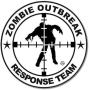 SecurePro Products - 6 Pack of Black & White Premium Quality Zombie Outbreak Response Team 3M Vinyl Decal Stickers - 4 Inches Round