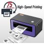 High Speed Direct Thermal Shipping Label Printer - Thermal Label Maker Writer for Shipping Packages Barcode Mailing, Logistic Label Printer Compatible with Amazon, UPS, USPS, Etsy - 4x6 Label Printer