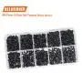 HELIFOUNER 600 Pieces M2 M2.3 M2.6 M3 Phillips Micro Laptop Repair Screws, Computer Pan Head Self-Tapping Screws, Electronic Mini Screws