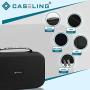 Caseling Hard Case Fits Revlon One Step Hair Dryer & Styler or Dyson Supersonic Hair Dryer Storage Carrying Pouch Bag with Easy Grip Carry Handle and Premium Zipper (Not for Volumizer/curling iron)