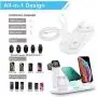 Wireless Charger,Kertxin 4 in 1 Charging Station,QI Wireless Charging Stand for Apple Watch,iPhone,Airpod,Compatible iWatch Series SE 6 5 4 3 2 1,iPhone 12 11 11 pro Xs X Max XR X 8 8+ Samsung S9 Wireless Charger,Kertxin 4 in 1 Charging Station,QI Wireless Charging Stand for Apple Watch,iPhone,Airpod,Compatible iWatch Series SE 6 5 4 3 2 1,iPhone 12 11 11 pro Xs X Max XR X 8 8+ Samsung S9