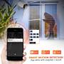 Security Camera Outdoor, 1080P WiFi Camera Surveillance Cameras, IP Camera with Two-Way Audio, IP66 Waterproof, Night Vision, Motion Detection, Activity Alert, Deterrent Alarm - iOS, Android