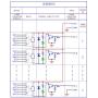 Electronics-Salon DIN Rail Mount 4 DPDT Signal Relay Interface Module, DC 12V Version.