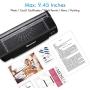 5 in 1 Blusmart Laminator Set, A4, Trimmer, Corner Rounder, 20 Laminating Pouches, Photo Frames, Black