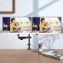 Suptek Dual Monitor Mount Stand-Height Adjustable Gas Spring Monitor Arm Desk Mount for 2 Computer Screens 17 to 27 inches - Each Arm Holds up to 13.2lbs(MD8422)