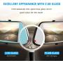 Backup Camera for Cars 4.3 Inch Mirror Dash Cam 1080P TOGUARD Touch Screen Front and Rear Dual Lens Car Camera with Parking Assistance, Rearview Mirror Camera with Waterproof Rear View Reverse Camera