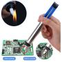 6pcs Desoldering Pump Solder Wick, Solder Remover Tool Kit, 3pc Solder Sucker Pump and 3pcs Desoldering Wick Solder Braid Wire (2.5mm Width, 1.5m Length)