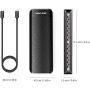 WAVLINK Thunderbolt 3 SSD Enclosure, Thunderbolt 3 to PCIE NVMe M.2 Portable External SSD Enclosure with Heat Sink, Thunderbolt 3 Cable Included (SSD Not Included)