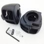 HTTMT MT265-001-BK Black Switch Housing Cover Compatible with 1996-2012 Harley Sportster 1996-2012 Harley Dyna 1996-2010 Harley Softail 2002-2012 Harley V-Rod