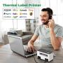MUNBYN Thermal Label Printer 4x6, High-Speed 150mm/s Direct USB Thermal Barcode 4×6 Shipping Label Printer Maker Writer Machine, One Click Set up,Compatible with Ebay, Amazon, FedEx,UPS,Shopify,Etsy