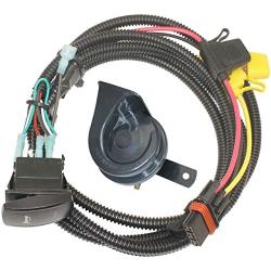 MCSADVENTURES Plug and Play Harness Horn Kit for Polaris RZR Ranger General
