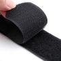 Reusable Cinch Straps 2'' x 20'' - 6 Pack, Multipurpose Strong Gripping, Quality Hook and Loop Securing Straps (Black)