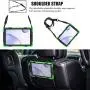 ZenRich Galaxy Tab A 8.4 Case (2020), SM-T307/SM-T307U Case with Kickstand Hand Strap and Shoulder Strap zenrich Heavy Duty Shockproof Case for Samsung Galaxy Tab A 8.4 T307 Verizon /Sprint (Green