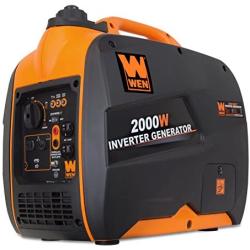 WEN 56200i 2000-Watt Gas Powered Portable Inverter Generator, CARB Compliant