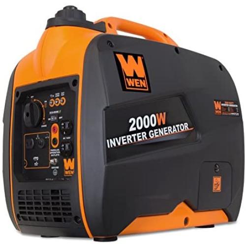 WEN 56200i 2000-Watt Gas Powered Portable Inverter Generator, CARB Compliant
