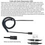 Emaiker Telephone IP Phone Headset RJ9 Headphone Noise Cancelling Microphone for Landline Desk Phones Polycom VVX311,410,411,500, M5220e 5330e 5330 5340 Avaya 1408 1416 5410 ShoreTel 230 420 480 NEC