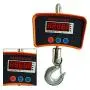 Hanging Scale, 1100Lb/500Kg Industrial Crane Hoist Scale LCD Digital Electronic Hook Hanging Weight Scale W/LED Display for Farm, Hunting, Bow Draw Weight, Big Fish & Hoyer Lift