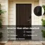 Smart Lock, Electronic Deadbolt Door Lock, Assure Touchscreen Keyless Door Lock Featuring Auto-Lock, Compatible with Alexa, Google Assistant - No Fingerpint