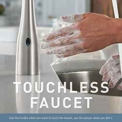 Moen 7594EWSRS Arbor Motionsense Wave Sensor Touchless One-Handle Pulldown Kitchen Faucet Featuring Power Clean , Spot Resist Stainless