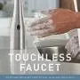 Moen 7864EWSRS Sleek Motionsense Wave Sensor Touchless One-Handle High Arc Pulldown Modern Kitchen Faucet Featuring Power Clean, Spot Resist Stainless