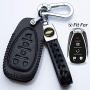 Hey Kaulor for Chevrolet Key Fob Cover Smart Leather Case Keyless Entry Holder for Chevrolet Chevy 2016 2017 2018 Camaro Cruze Malibu Volt