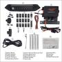 Voswitch JL200 8 Gang Switch Panel Power Control System Compatible with Jeep Wrangler JL JLU 2018 - Current and Gladiator 2020+