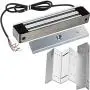 UHPPOTE 600lb Holding Force Outdoor Electric Magnetic Gate Lock with Mount Bracket for Inswinging Door UHPPOTE 600lb Holding Force Outdoor Electric Magnetic Gate Lock with Mount Bracket for Inswinging Door