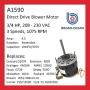 A1590, 3/4HP 230V Air Handler Motor,1075RPM, 4.5AMP