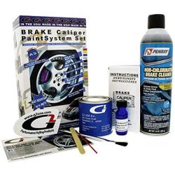 G2 High Temperature Brake Caliper Paint System Set WHITE G2167