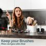 Luxe Makeup Brush Cleaner - 5oz Makeup Cleaning Solution Included |USB Charging Station| 3 Adjustable Speeds| Instantly Wash and Dry Your Makeup Brushes
