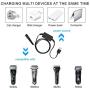 12V Shaver Charger Shaver Power Adapter Shaver Charging Cord with Cleaning Brush Compatible with Braun Series 7 9 3 5 1 Model 720 760cc 790cc 720s-4 7865cc 9090cc 9093 9095cc