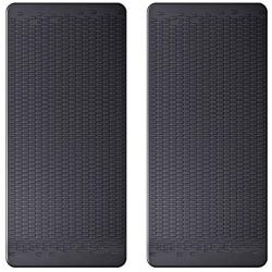 JIMISHA 2 Pack Anti-Slip Car Dash Sticky Pads 6.32.8 in, Cell Phone Dashboard Holder, Radar Detector Non-Slip Mat, Heat Resistant, Dont Stink, Leave no Residue
