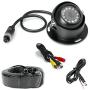 Pyle PLCMRV8B Rearview Backup Parking/Reverse Camera, Waterproof Night Vision Cam, , Black