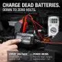 NOCO GENIUS2, 2-Amp Fully-Automatic Smart Charger, 6V and 12V Battery Charger, Battery Maintainer, Trickle Charger, and Battery Desulfator with Temperature Compensation
