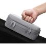 BUBM Electronic Organizer, Hard Shell Travel Gadget Case with Handle for Cables, USB Drives, Power Bank and More, Fit for iPad Mini