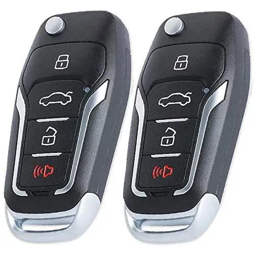 Beefunny Pair Replacement Upgraded Flip Remote Car Key Fob 315MHz 4D63 Chip for Ford Lincoln Mercury CWTWB1U331 Beefunny Pair Replacement Upgraded Flip Remote Car Key Fob 315MHz 4D63 Chip for Ford Lincoln Mercury CWTWB1U331