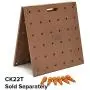 Bora Centipede 2x4 Feet Work Stand and Portable Table | Sawhorse Support with Folding, Collapsible Steel Legs, CK6S