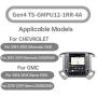 LINKSWELL GEN IV Android Radio Replacement Head Unit Fits for Silverado and Sierra 2014 to 2019 Car Stereo 4GB +64GB Navigation 12.1 Inch Touchscreen with WiFi/BT TS-GMPU12-1RR-4A