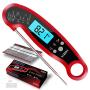Kizen Meat Instant Read Thermometer - Best Waterproof Alarm Thermometer with Backlight & Calibration. Kizen Digital Food Thermometer for Kitchen, Outdoor Cooking, BBQ, and Grill!¡¦