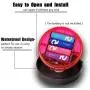 Roadside Flashing Flare Safety Warning Lights Emergency LED Strobe Lights, Magnetic Base Vehicles and Vessels (Red)