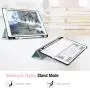 Fintie Case for iPad Air (3rd Gen) 10.5'' 2019 / iPad Pro 10.5'' 2017 - [SlimShell] Ultra Lightweight Standing Protective Cover with Built-in Pencil Holder, Auto Wake/Sleep (Emerald Illusions)