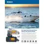 Uniden UM435BK Advanced Fixed Mount VHF Marine Radio, All USA/International/Canadian Marine Channels including new 4-Digit, CDN “B” Channels, 1 Watt/25 Watt Power, Waterproof IPX8 Submersible, Black