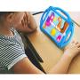 TopEsct Kids Case for iPad Mini 5 4 3 2 1,Silicone Childproof for All Kinds of iPad Mini, Built-in Handle Stand, Comes with a Strap. (Blue)